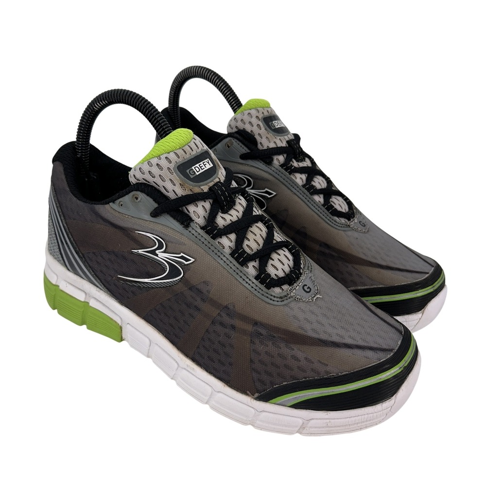 Gravity Defyer Shoes Womens Size 7.5 TB9001FGG-M VersoShock‎ Gray Green Comfort